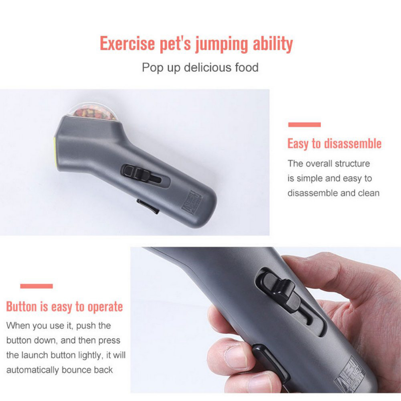 Lanzador Automático de Snacks para Perros