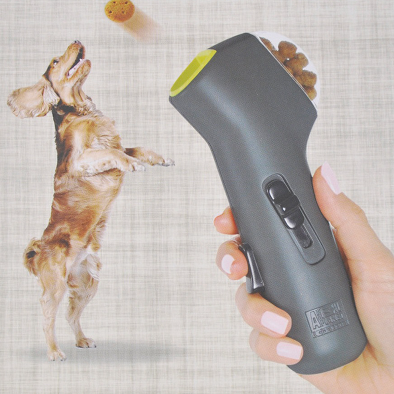 Lanzador Automático de Snacks para Perros